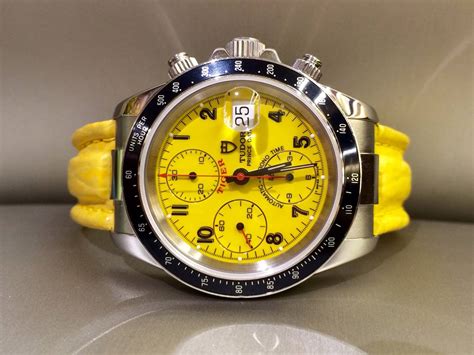 tudor tiger yellow|tudor prince watches.